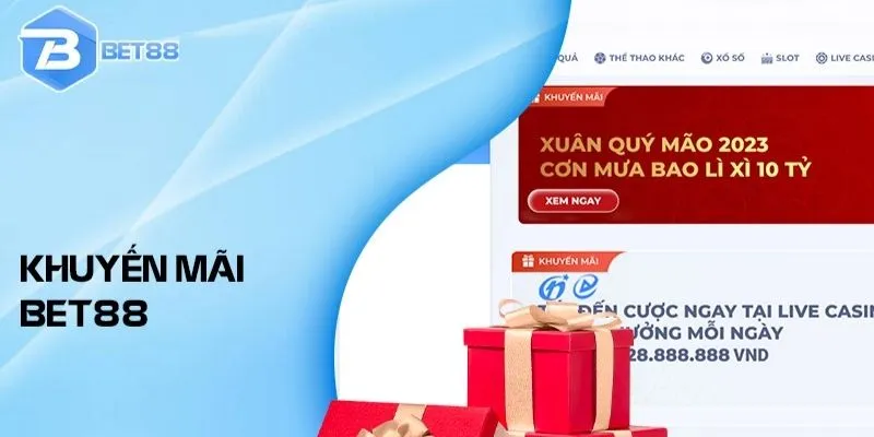 Các khuyến mãi Bet88 cực HOT khác